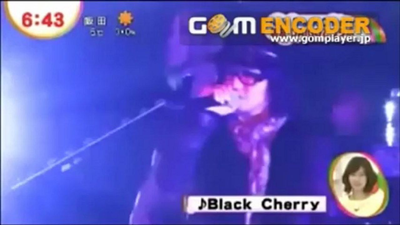 Asid Black Cherry BREAKERZ Hyde LIVE in  武道館  めざましテレビ 2013年1月9日