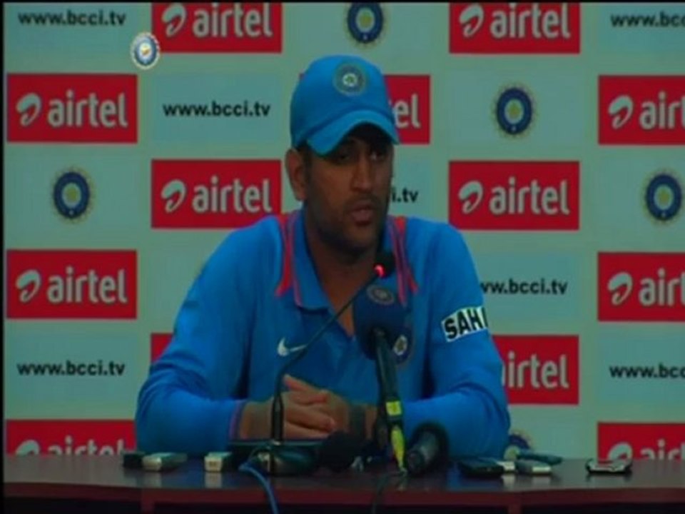 India Captain Dhoni Post-Match Interview 🏏