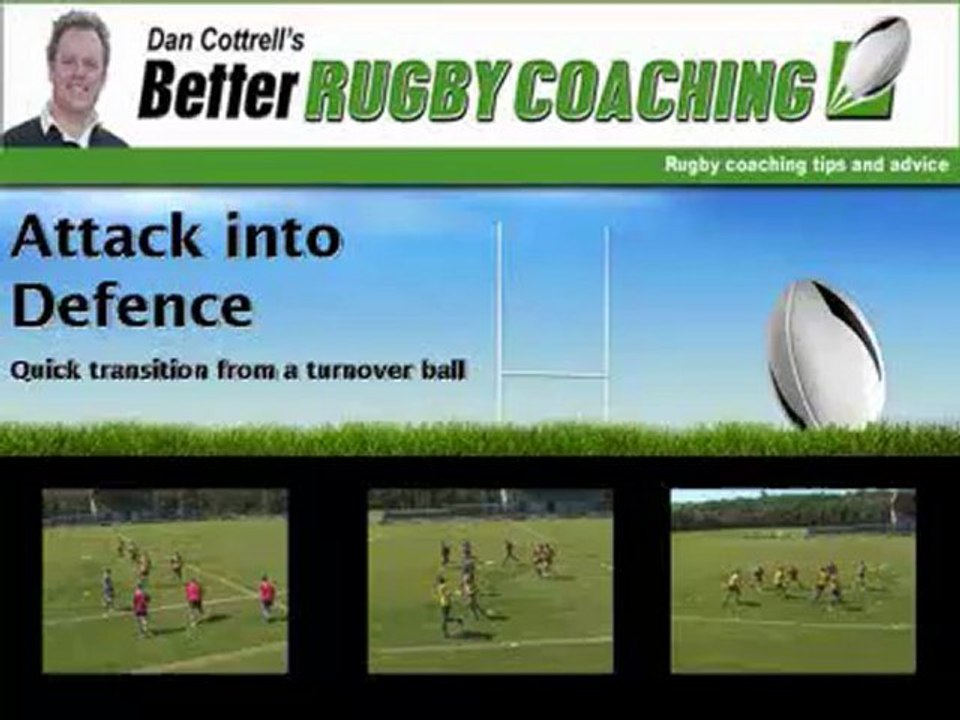 Attack into defence exercise