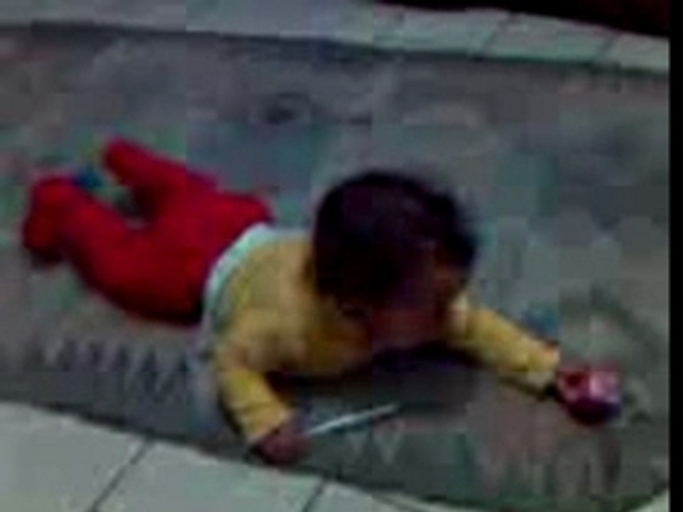 aprendendo a engatinhar