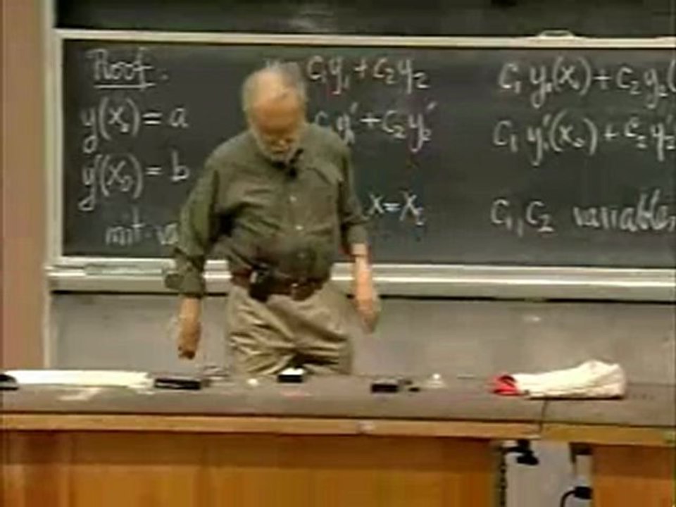 differential equations mit lec11