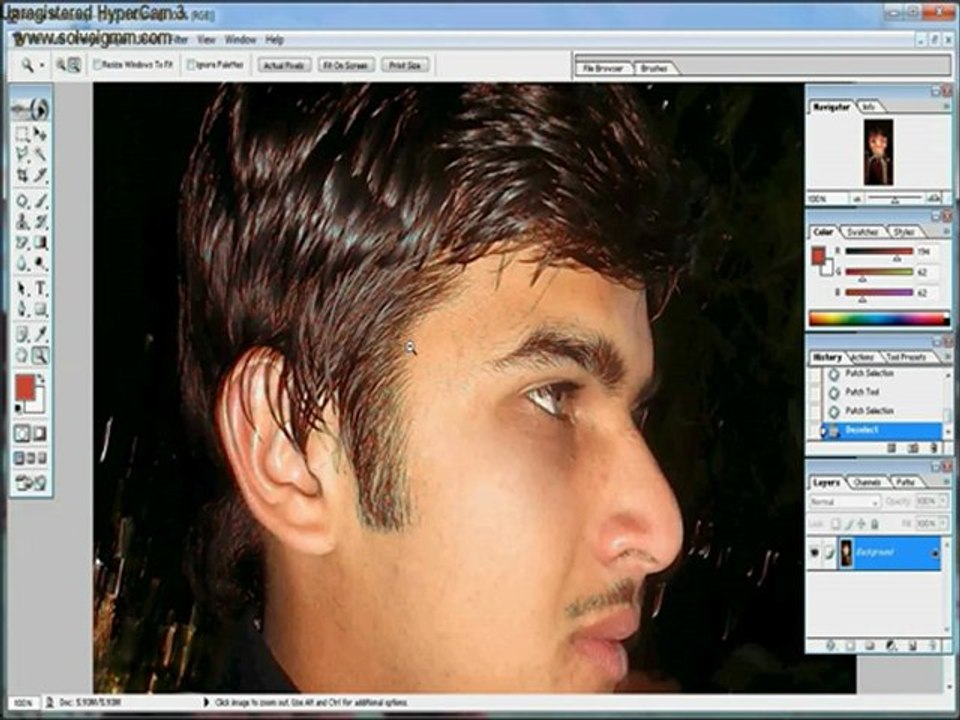 Adobe Photshop Toturial in urdu 1...{Use of basic tools}