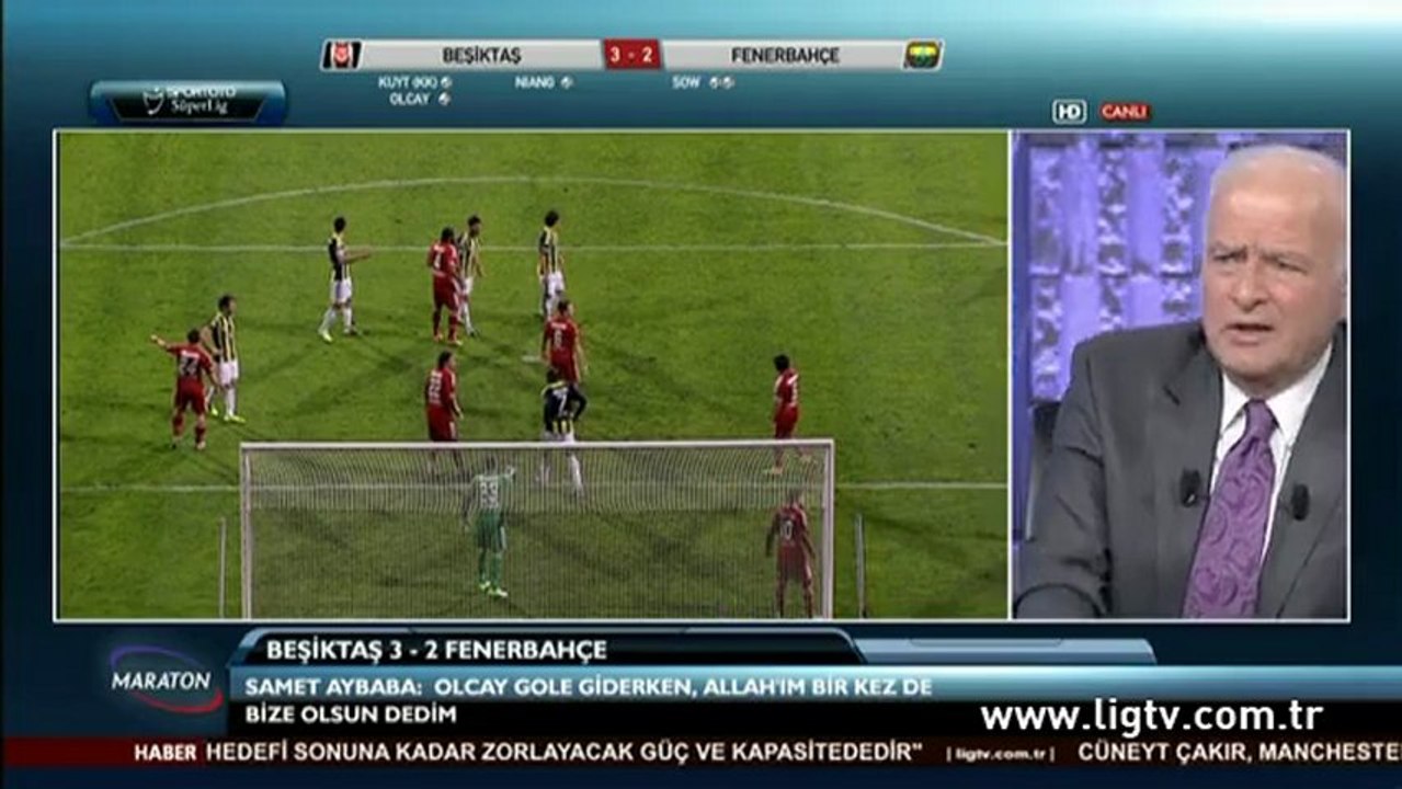 Olcay 90+3 te sahnede!