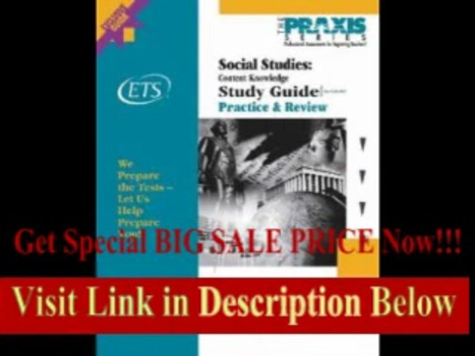 [SPECIAL DISCOUNT] Social Studies: Content Knowledge Study Guide (Praxis Study Guides)