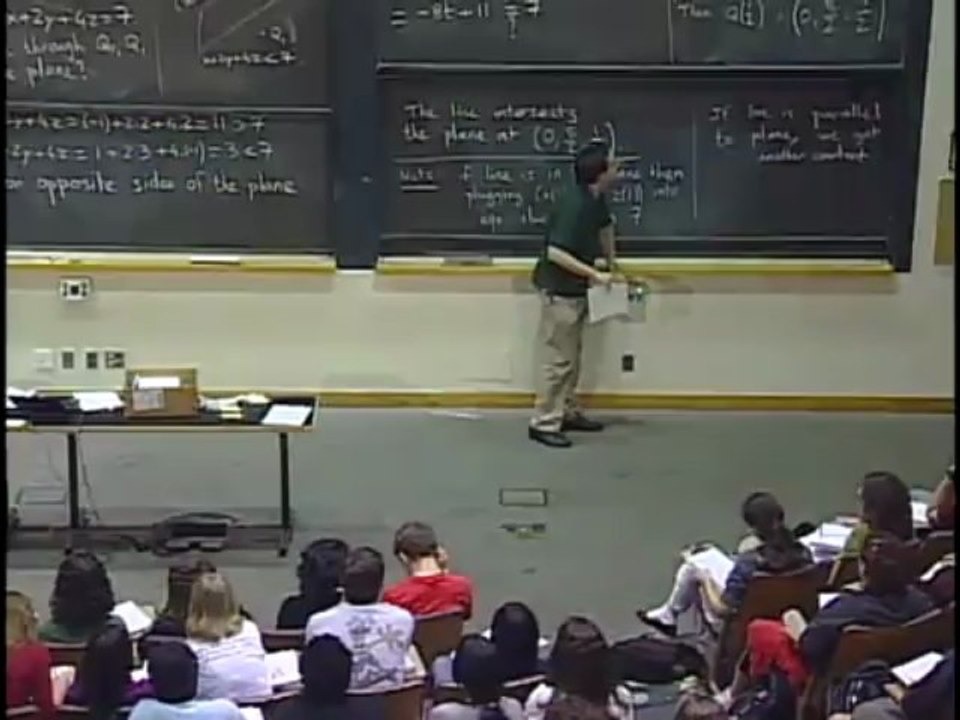 Lec 5 _ MIT 18.02 Multivariable Calculus, Fall 2007 - YouTube
