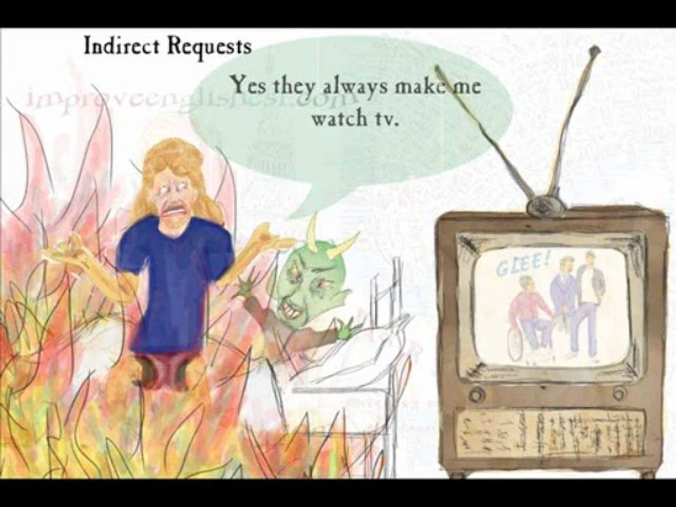 Learn English: How to make indirect requests (if / whether) questions Wh-questions statements