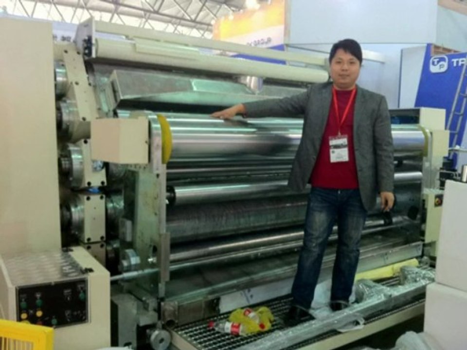 HRB-280 vacuum sucking single facer corrugated machine