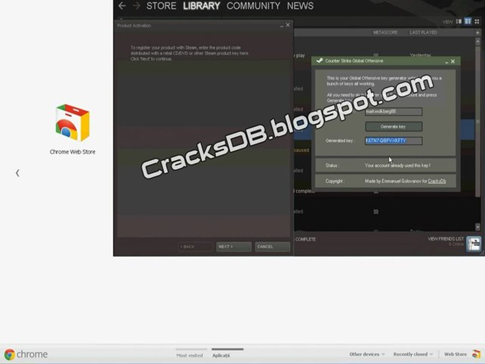 Counter Strike Global Offensive Free Keygen Released