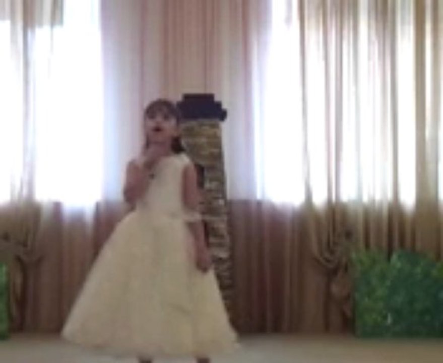 Песня МАМА МОЯ в исполнении воспитанницы ДОУ № 130 г.Грозного