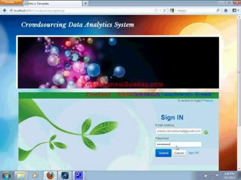 Crowdsourcing Data Analytics System