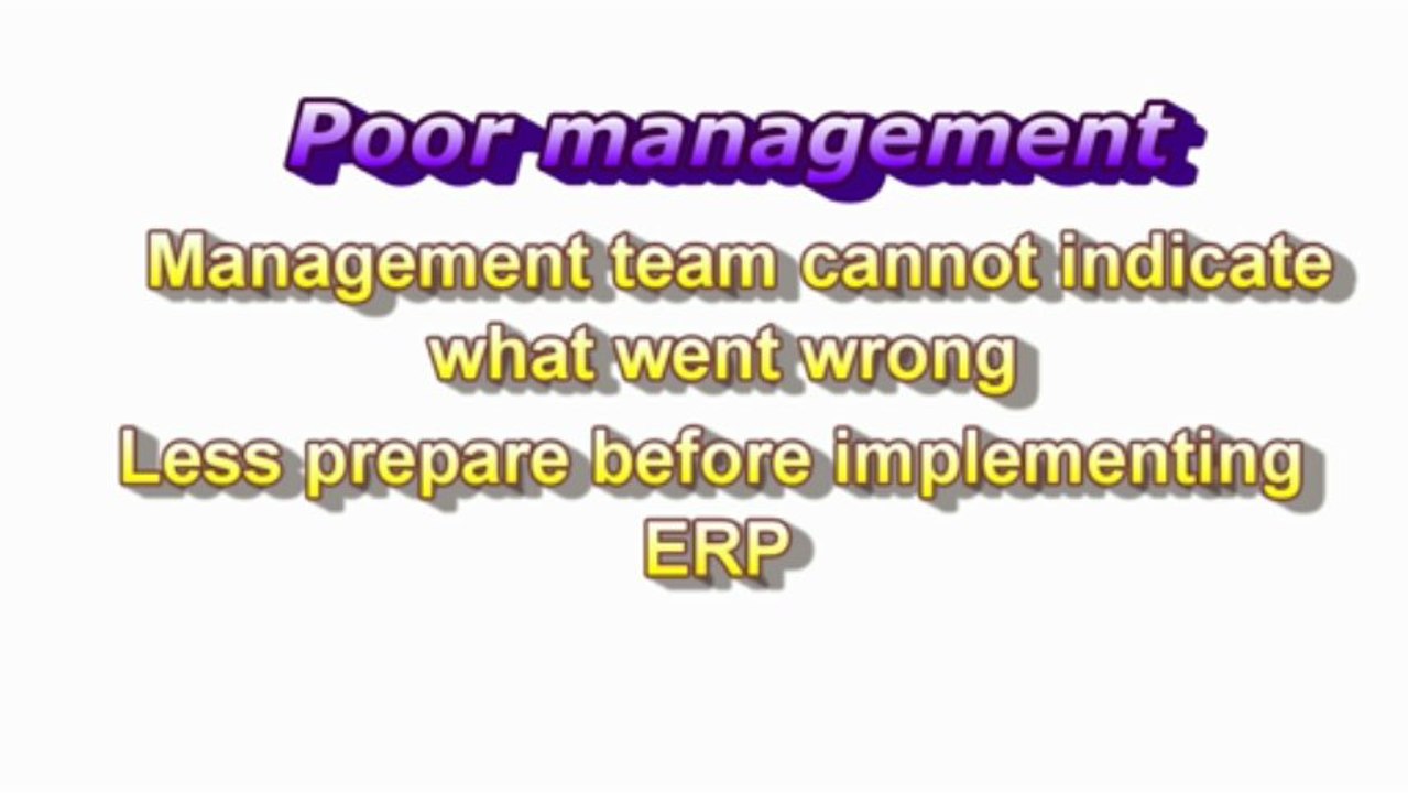 Benefits of ERP