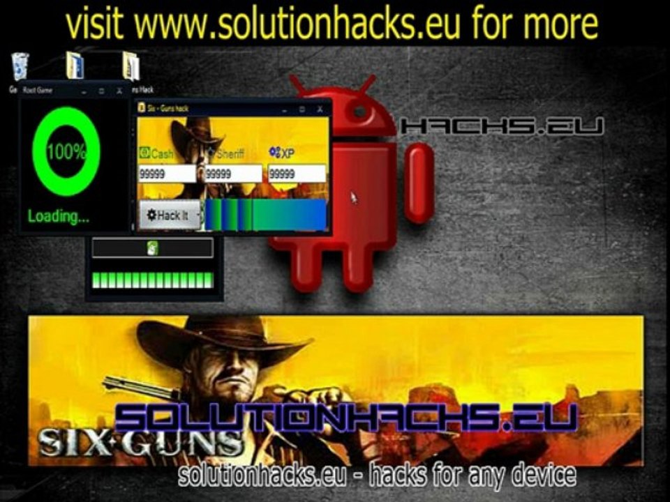 Six guns hack android