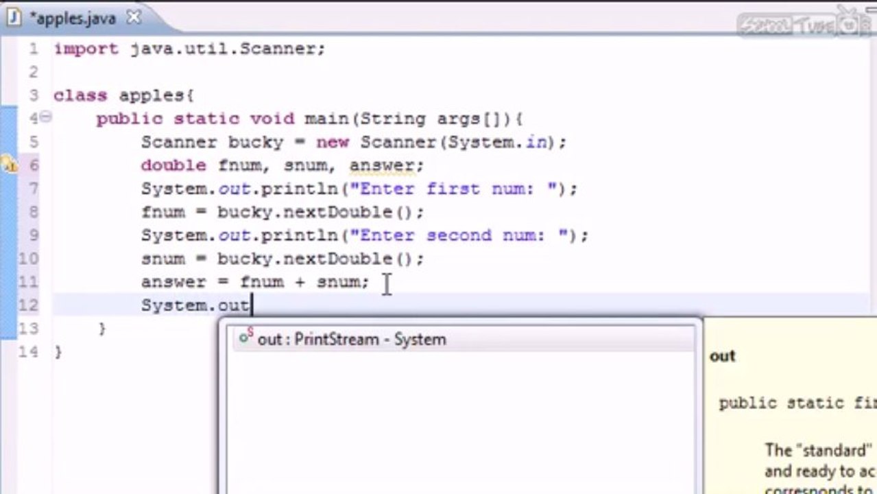 Java Programming Tutorial - 7 - Building a Basic Calculator