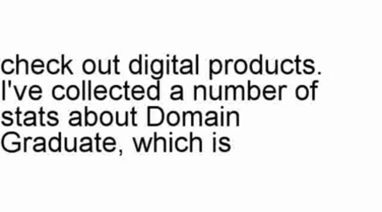 Domain Graduate Ebook | Domain Graduate Ebook