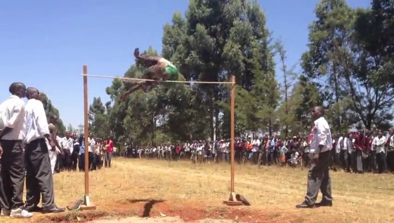 Kenyan High School High Jump