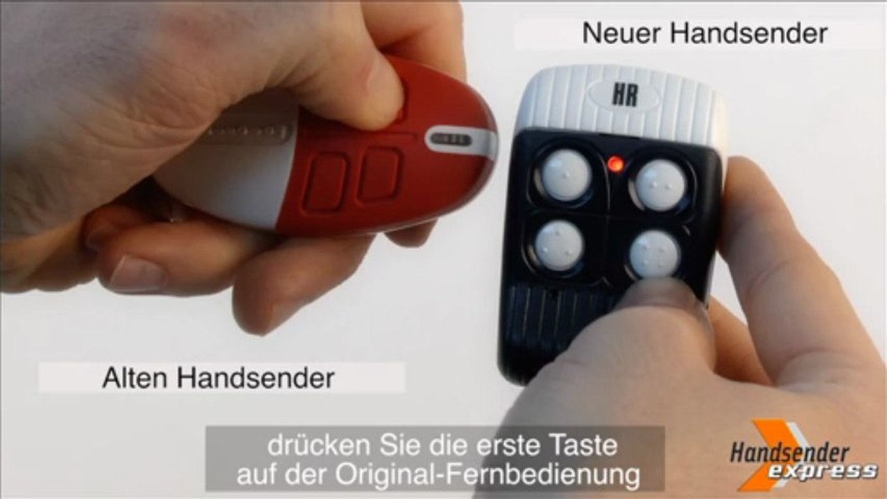 Programmierung meines Handsenders HR