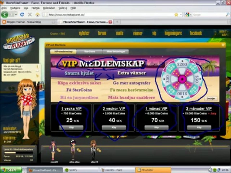 Moviestar Planet Money hack