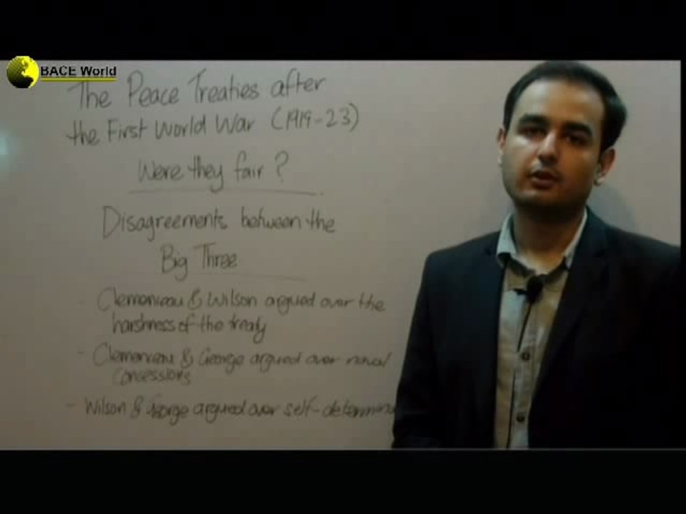 IGCSE History Disagreements between the Big Three