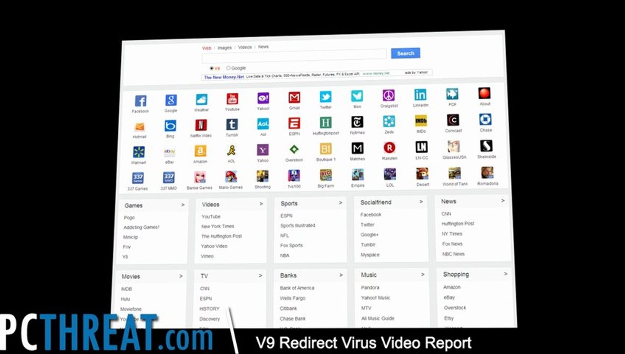 How to remove V9 Redirect Virus