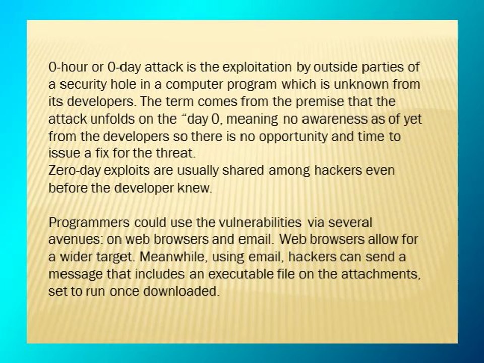 Hass and Associates Cyber Security: Security Holes