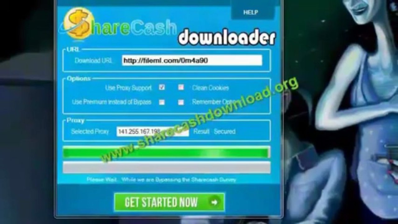 Download file from sharecash without survey - bypass sharecash survey