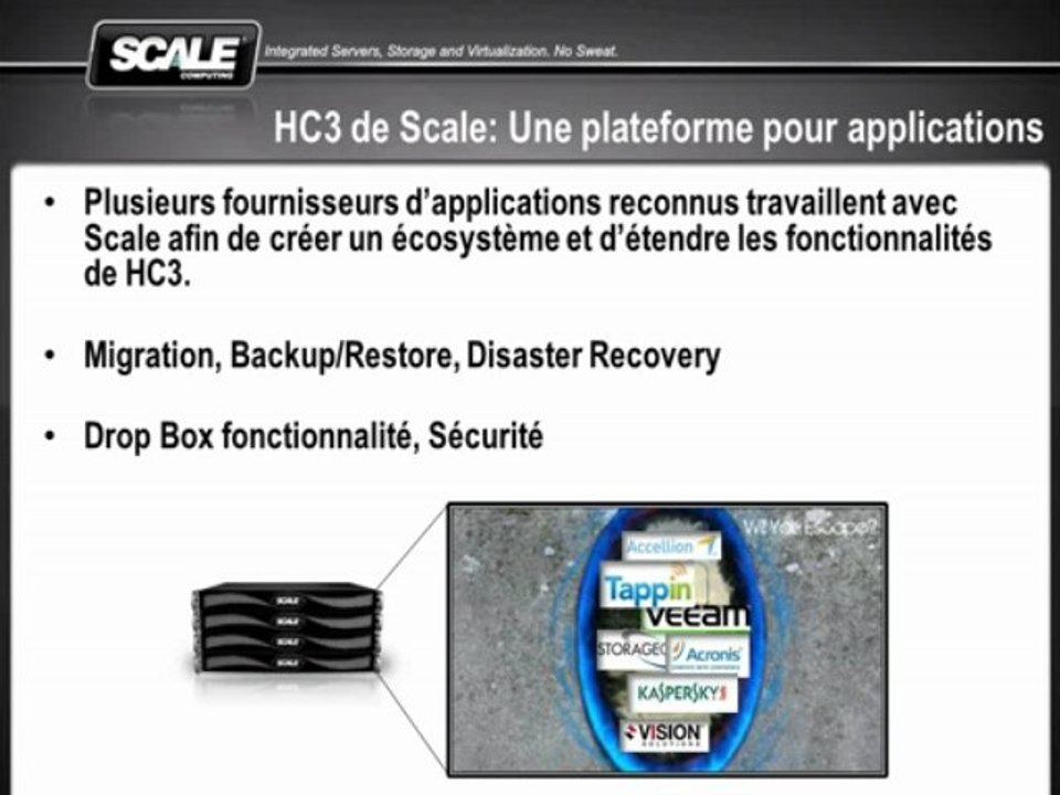 Présentation Scale Computing