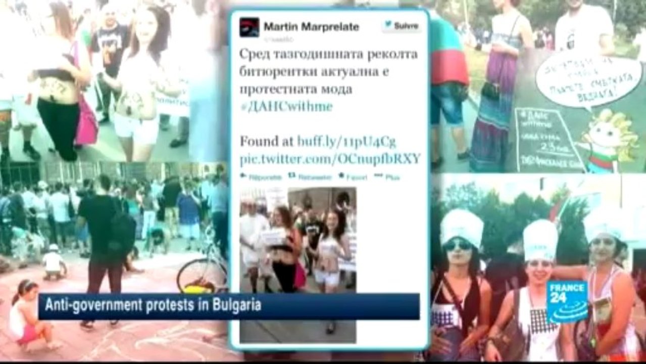 WEB NEWS - Anti-government protests in Bulgaria
