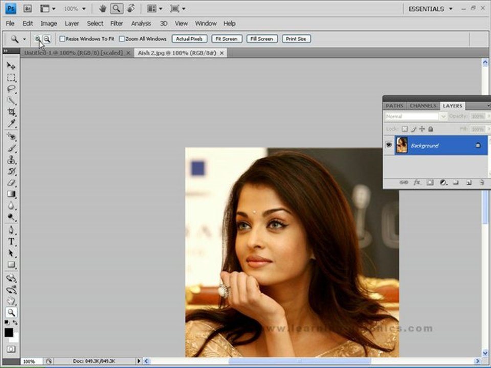 Photoshop Tutorial Through Telugu