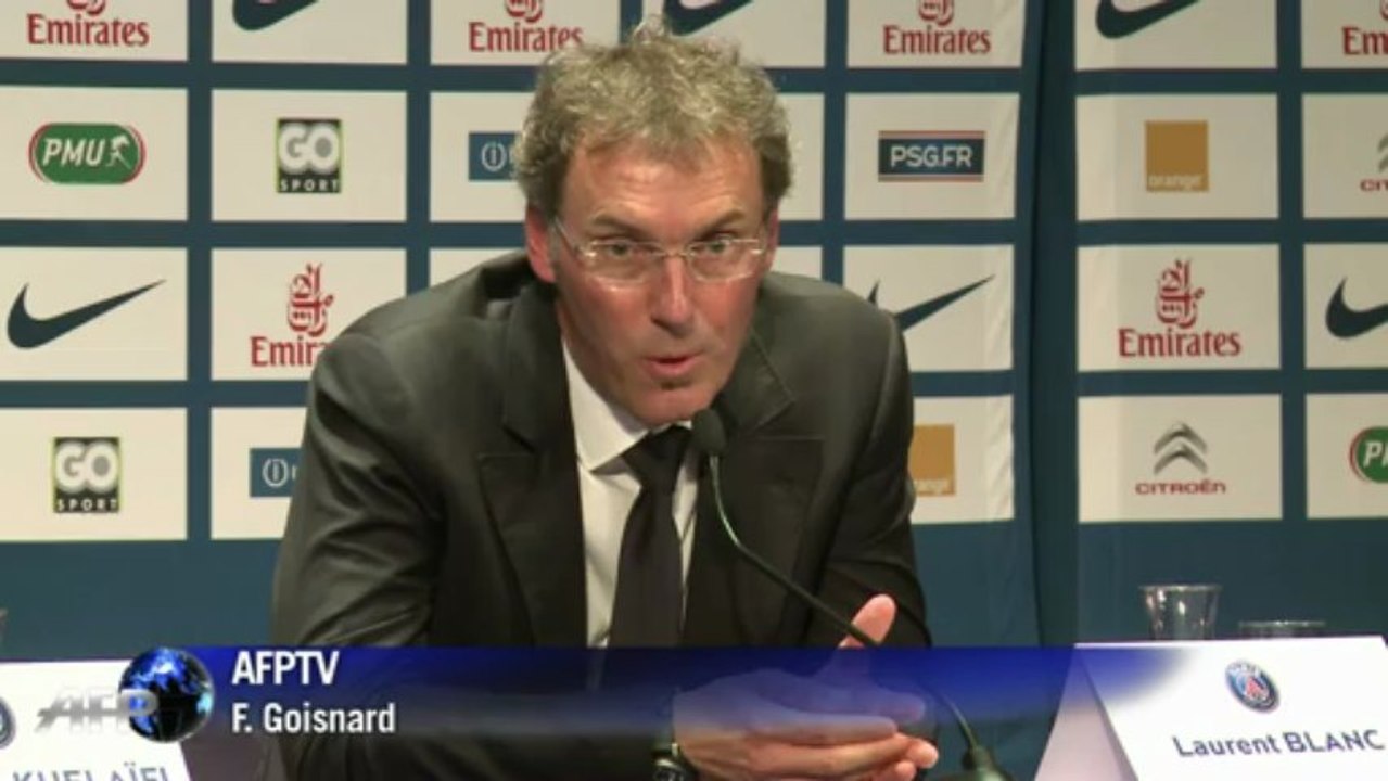 Laurent Blanc (PSG): "pas grave de ne pas être le 1er choix"