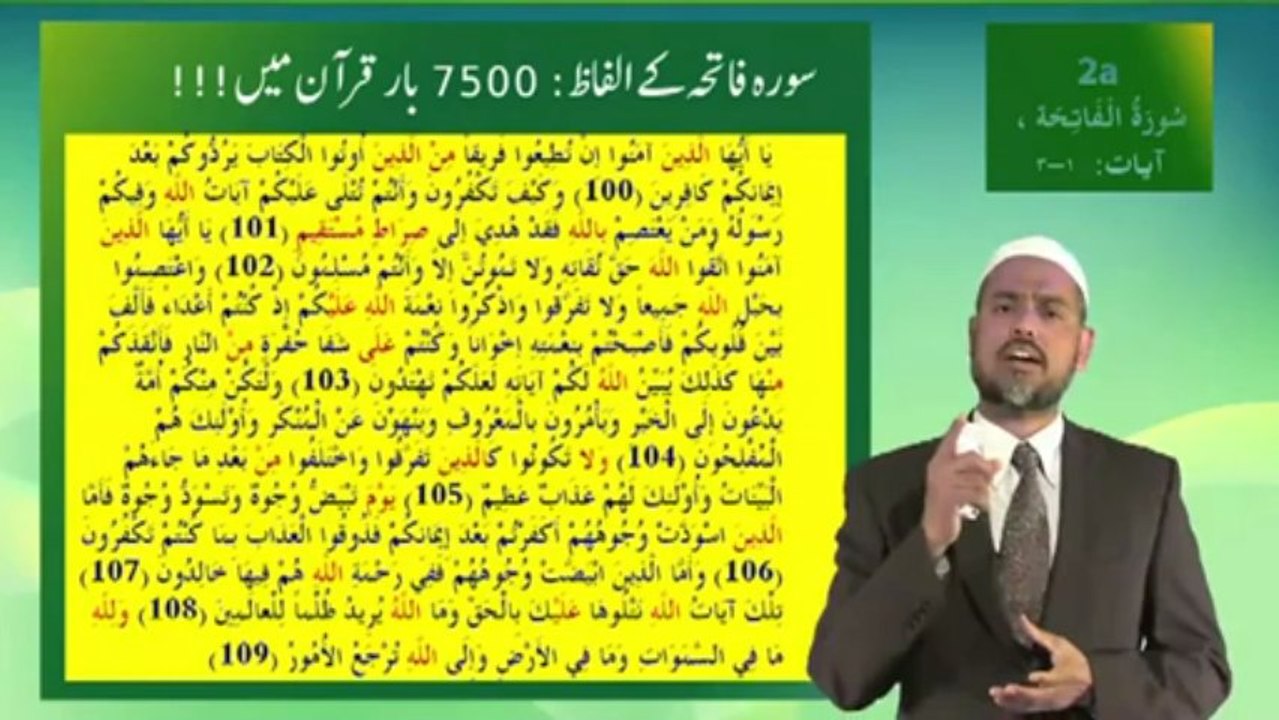 Understand Quran and Salah The Easy Way Part 2A