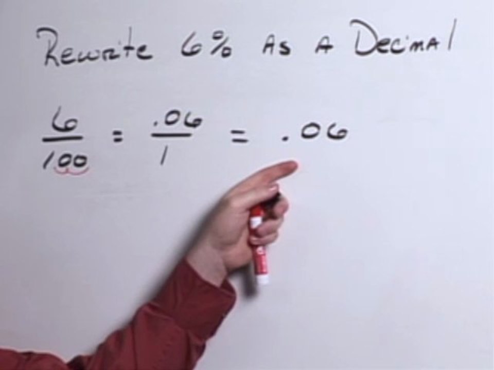 How to Convert Percent to Decimal