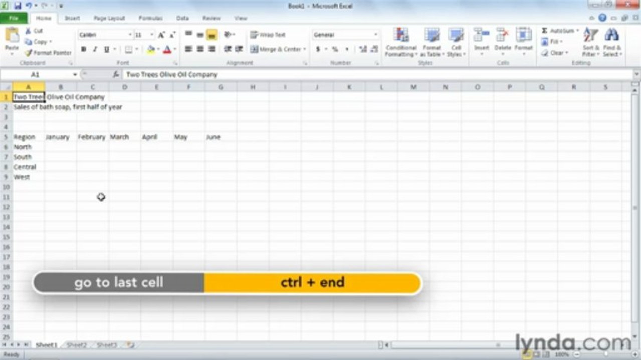 0201 Creating a worksheet