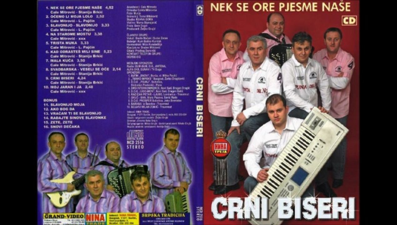 Crni Biseri -  Slavonijo Moja