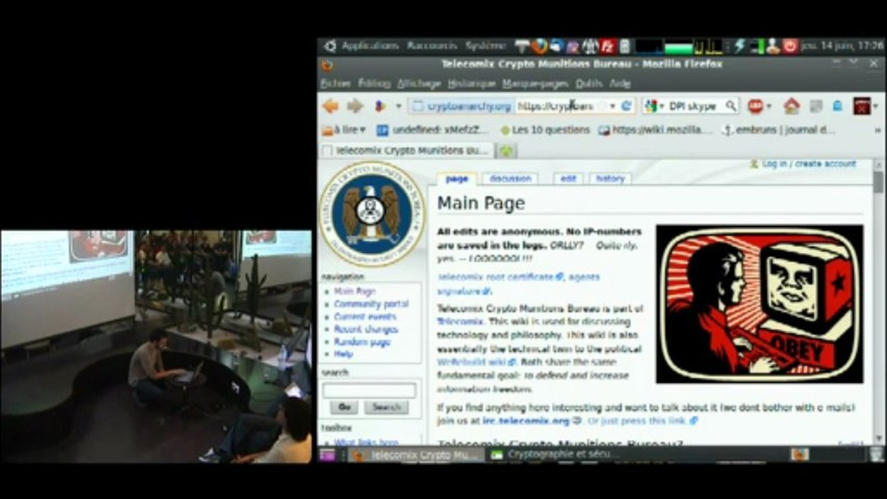 Questions & réponses après la conférence de Skhaen (cryptographie et sécurité)