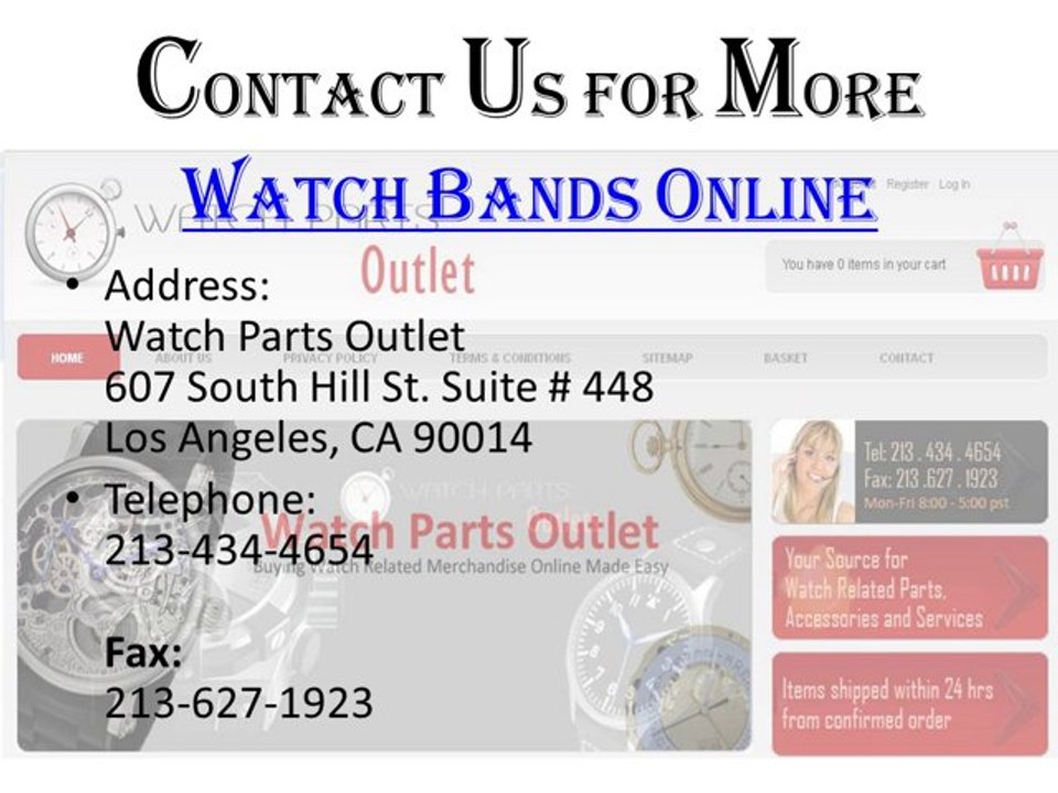 Different types of watch Bands