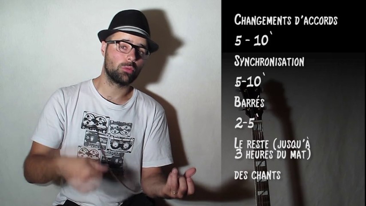 Structurer sa répétion (structure 01) avec zamzam