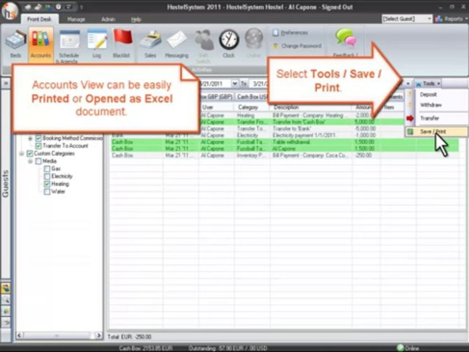 hostel management software