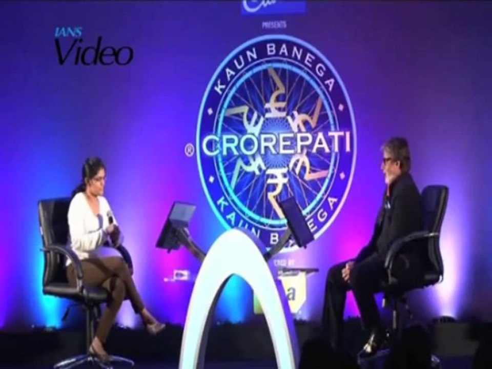 Big B quizzes journalists