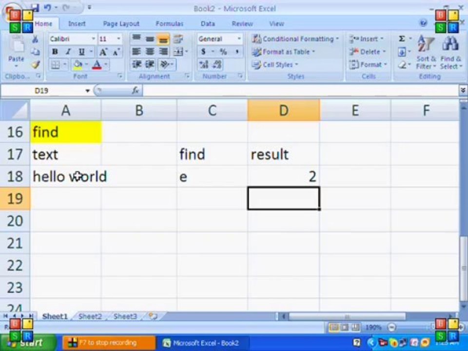 15- MS Excel 2007 Urdu Video Course Class 15 (Urdu Tutorial)