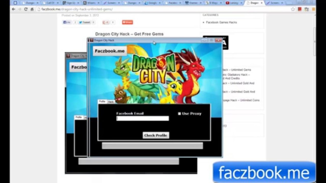 Dragon City Hack - Unlimited Gems For Dragon City