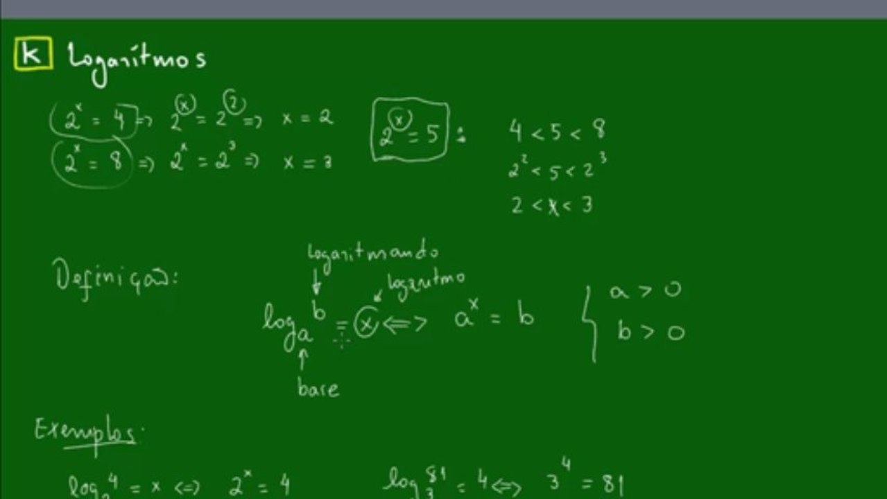 01 - Logaritmos - Introdução