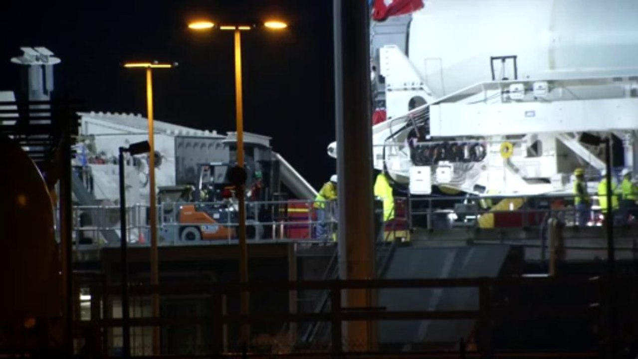 Antares to Launch Pad Time Lapse - HD