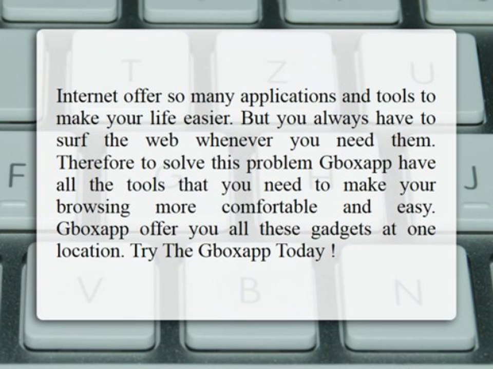 GBoxApp: All-in-One Gadget & Software Hub