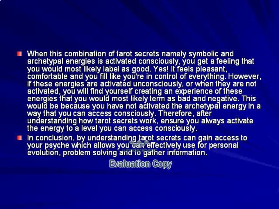 Tarot readings, or Tirage de Tarots in the French language, secrets-unlocking them.