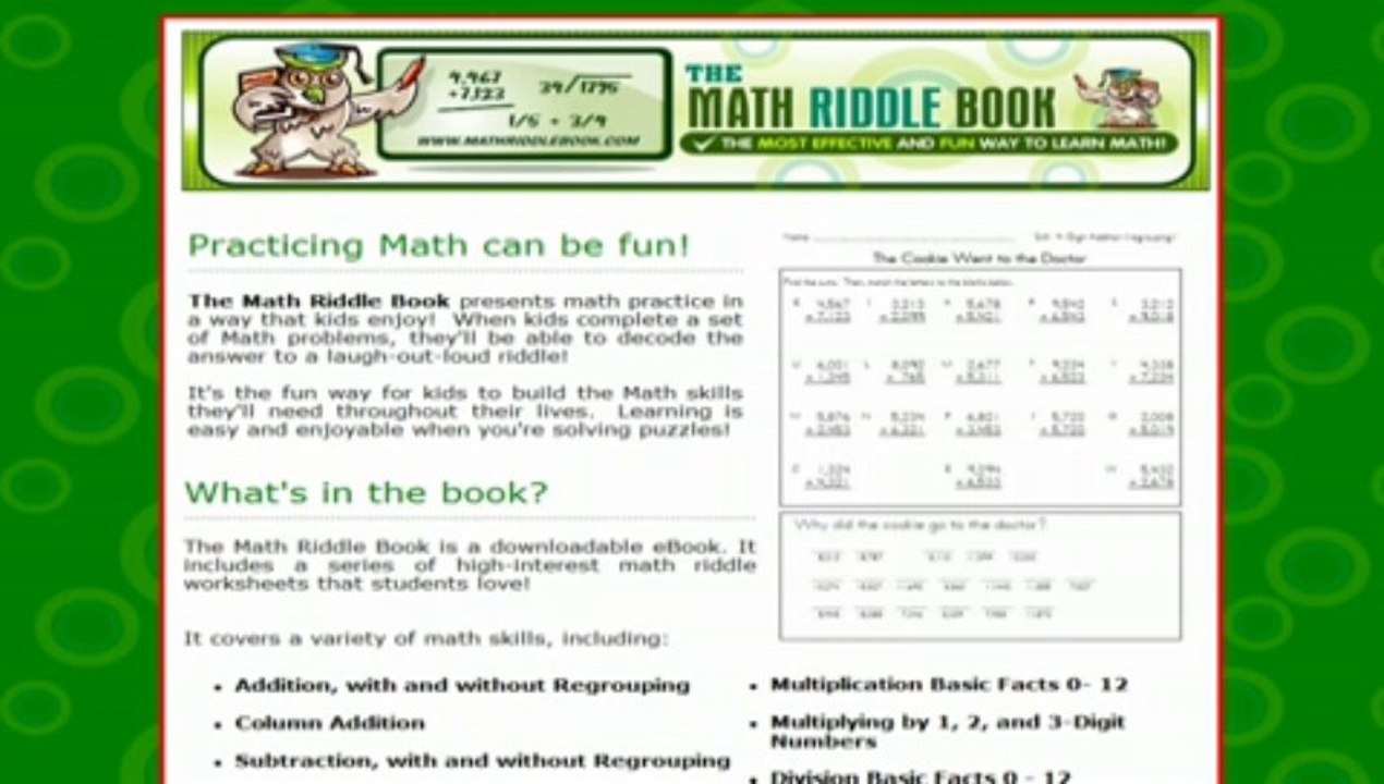 math riddle book