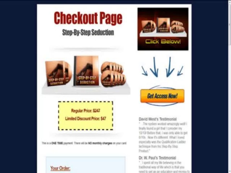 Step By Step Seduction Download Now