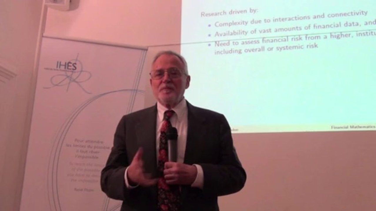 George Papanicolaou - Research Directions in Financial Mathematics - extracts