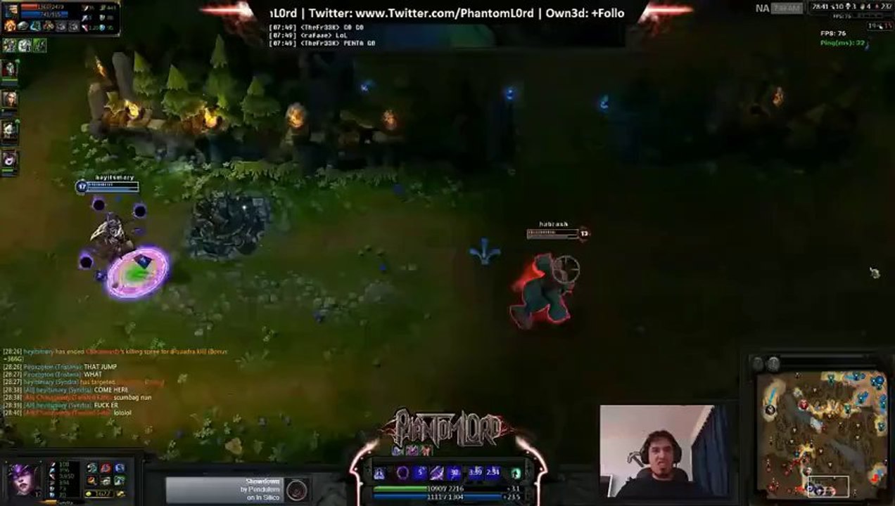 LOL FUN - calm down phantomlord calm down - league-of-legends