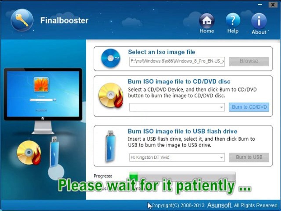 install windows 8 on a new computer