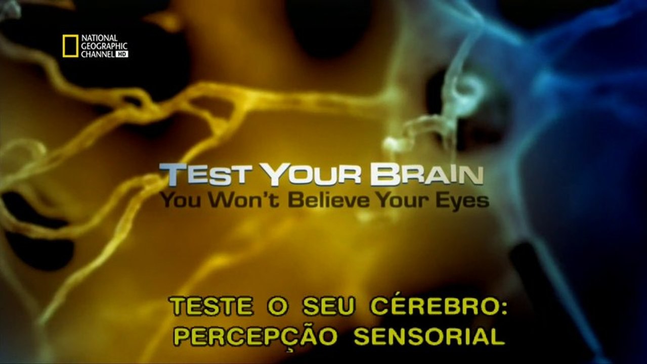 Teste o seu Cérebro - Percepção Sensorial [NatGeo HD]